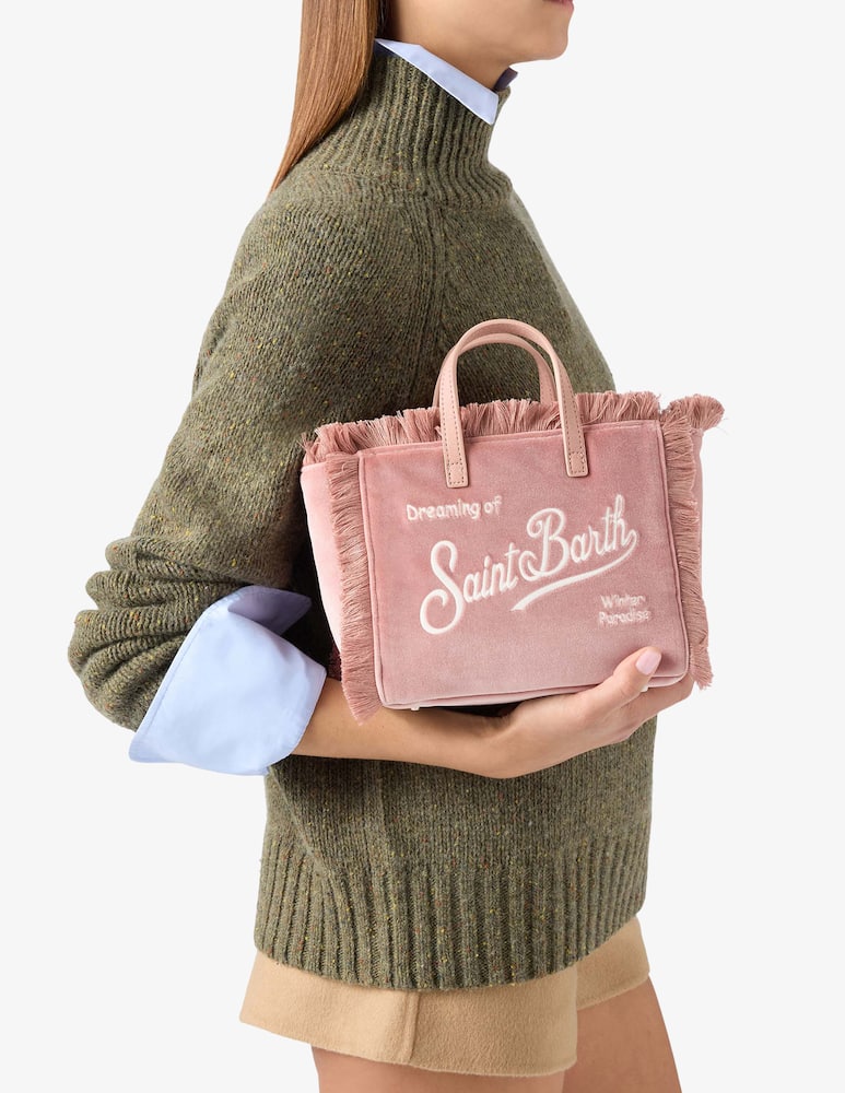 MC2 Saint Barth Velvet vanity tote - picture 2 MC2 Saint Barth Velvet vanity tote - picture 2