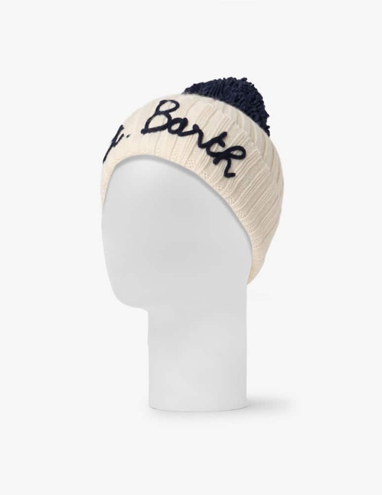 MC2 Saint Barth Cappello in maglia con pompon - immagine 1 MC2 Saint Barth Cappello in maglia con pompon - immagine 1