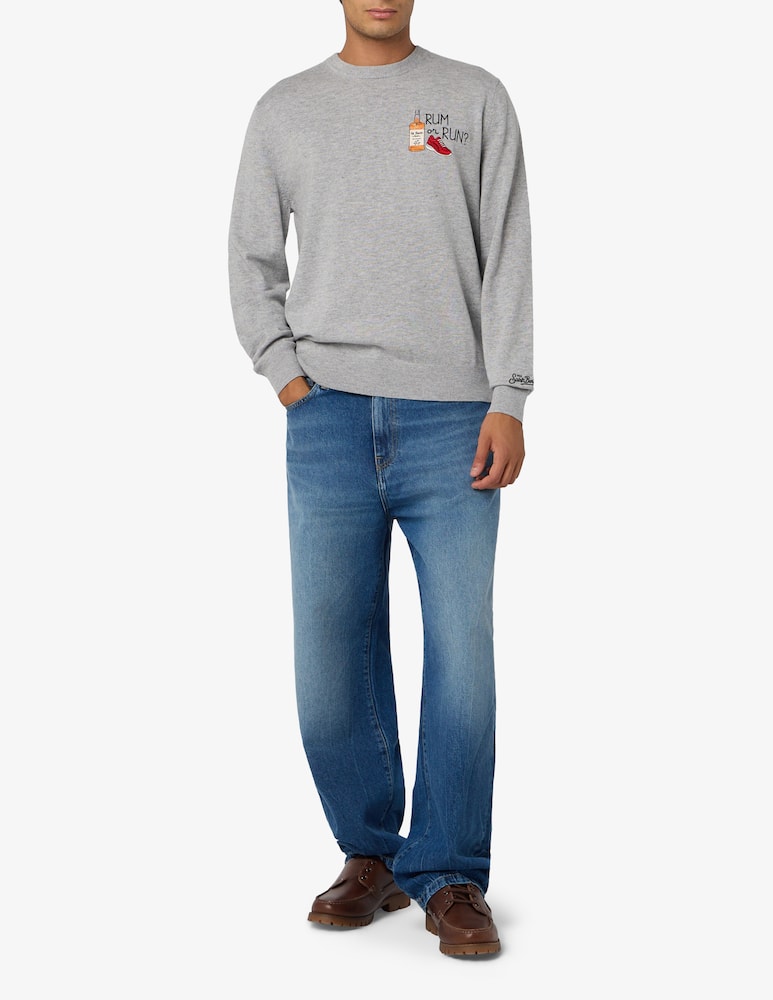 MC2 Saint Barth Embroidered crew neck sweater - picture 2 MC2 Saint Barth Embroidered crew neck sweater - picture 2