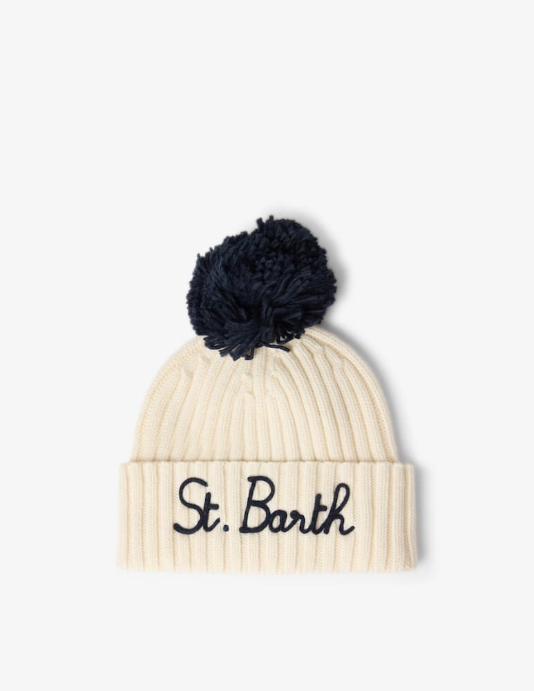 MC2 Saint Barth Cappello beanie con pompon - immagine 2 MC2 Saint Barth Cappello beanie con pompon - immagine 2