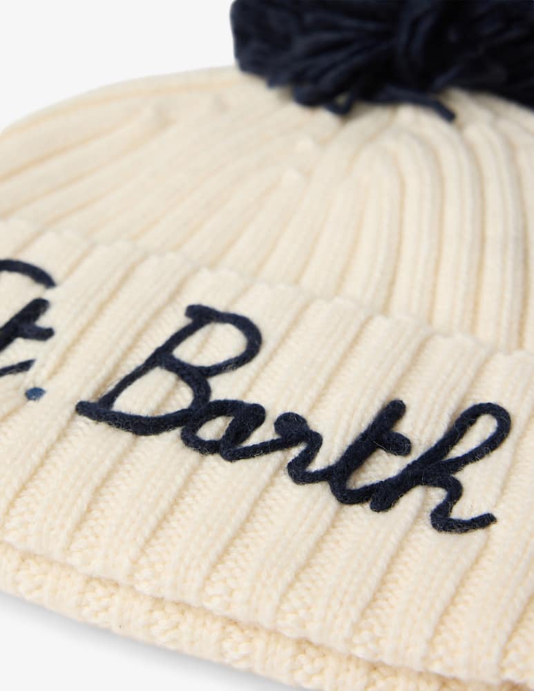 MC2 Saint Barth Cappello beanie con pompon - immagine 4 MC2 Saint Barth Cappello beanie con pompon - immagine 4