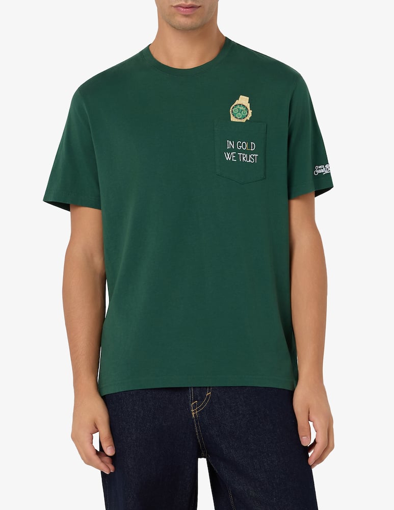 MC2 Saint Barth T-shirt Connor con taschino ricamato - immagine 1 MC2 Saint Barth T-shirt Connor con taschino ricamato - immagine 1