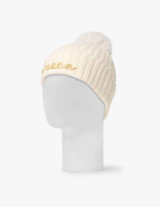 MC2 Saint Barth - Berretto in maglia con pompon - €79,00