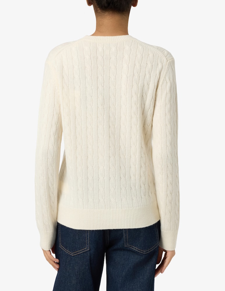 MC2 Saint Barth Roundneck cable knit sweater - picture 3 MC2 Saint Barth Roundneck cable knit sweater - picture 3