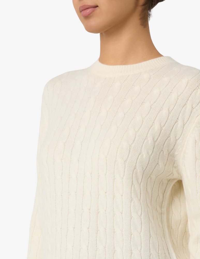 MC2 Saint Barth Roundneck cable knit sweater - picture 4 MC2 Saint Barth Roundneck cable knit sweater - picture 4