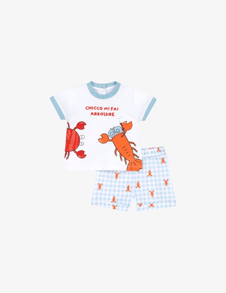 Chicco Set due pezzi t-shirt e pantaloni corti - immagine 1 Chicco Set due pezzi t-shirt e pantaloni corti - immagine 1
