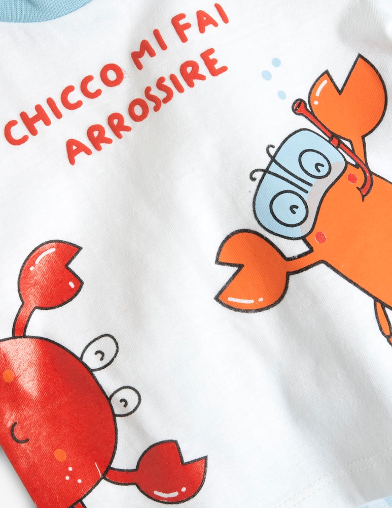 Chicco Set due pezzi t-shirt e pantaloni corti - immagine 3 Chicco Set due pezzi t-shirt e pantaloni corti - immagine 3