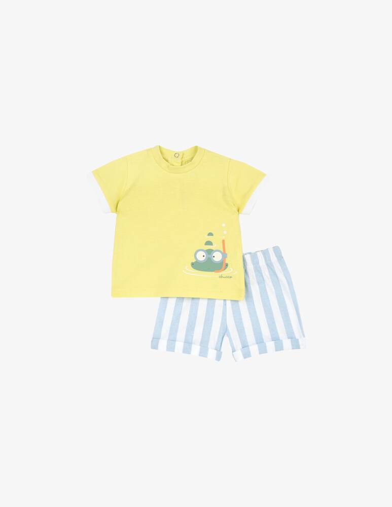 Chicco Set due pezzi t-shirt e pantaloni corti - immagine 1 Chicco Set due pezzi t-shirt e pantaloni corti - immagine 1