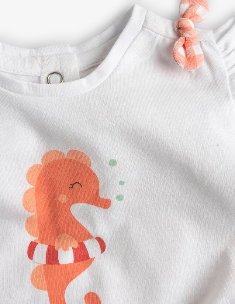 rinascente Chicco Two-piece set of t-shirt and shorts