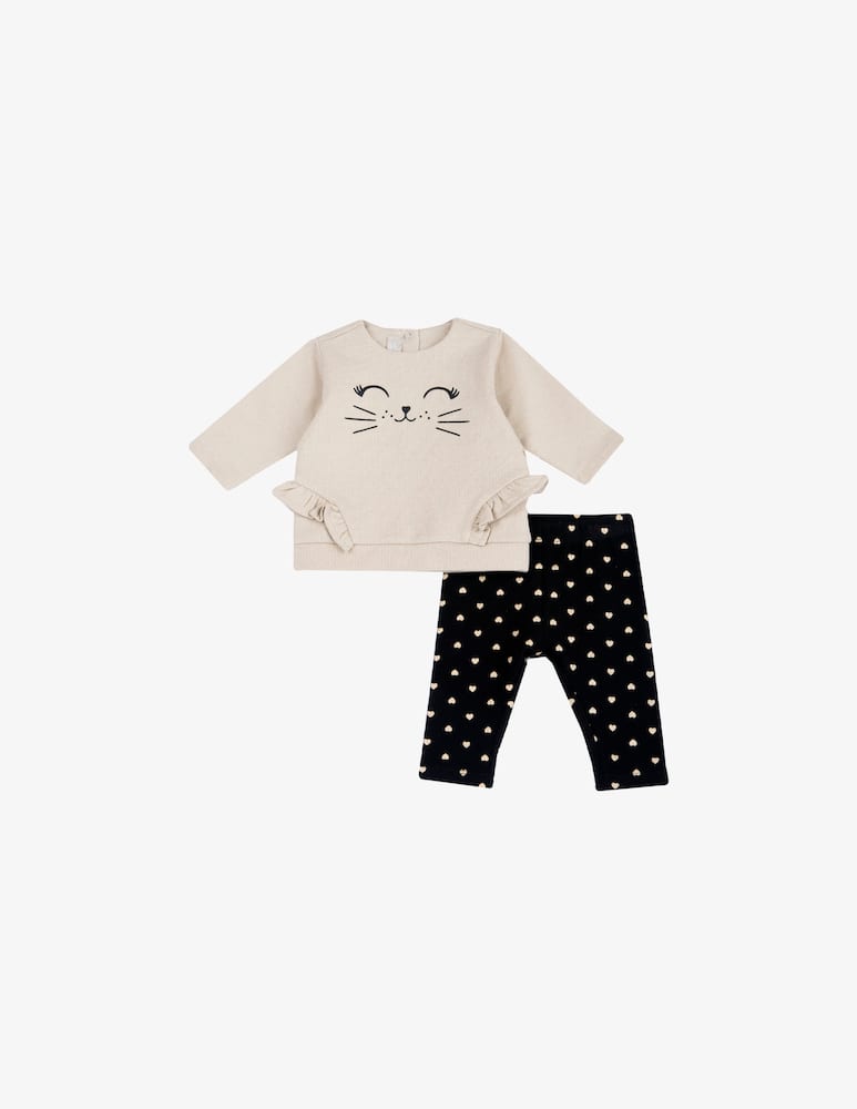 Chicco Set felpa e leggings - immagine 1 Chicco Set felpa e leggings - immagine 1
