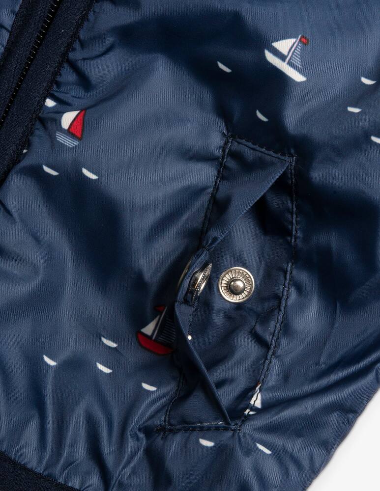 rinascente Chicco Sailboat print jacket