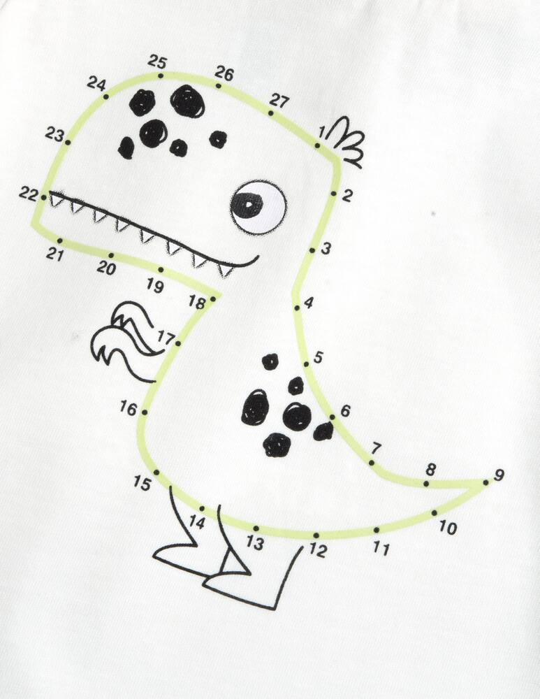 rinascente Chicco Dinosaur print t-shirt