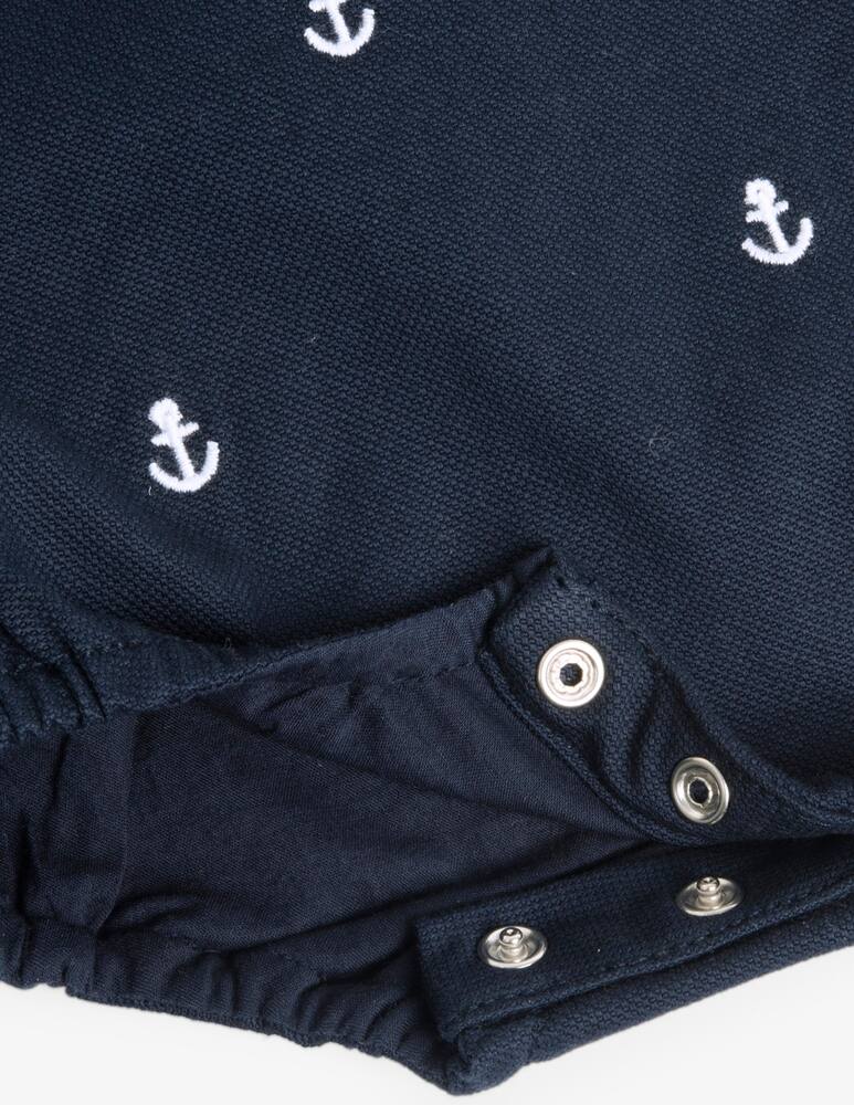 rinascente Chicco Anchor print romper