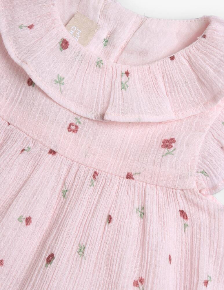 rinascente Chicco Abito floreale con balze