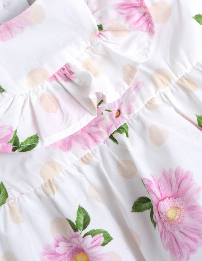 rinascente Chicco Abito floreale manica corta