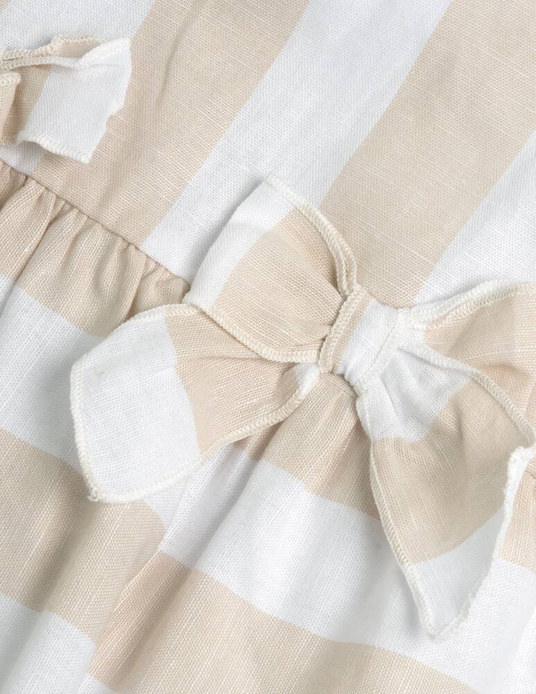 rinascente Chicco Striped dress and culotte set