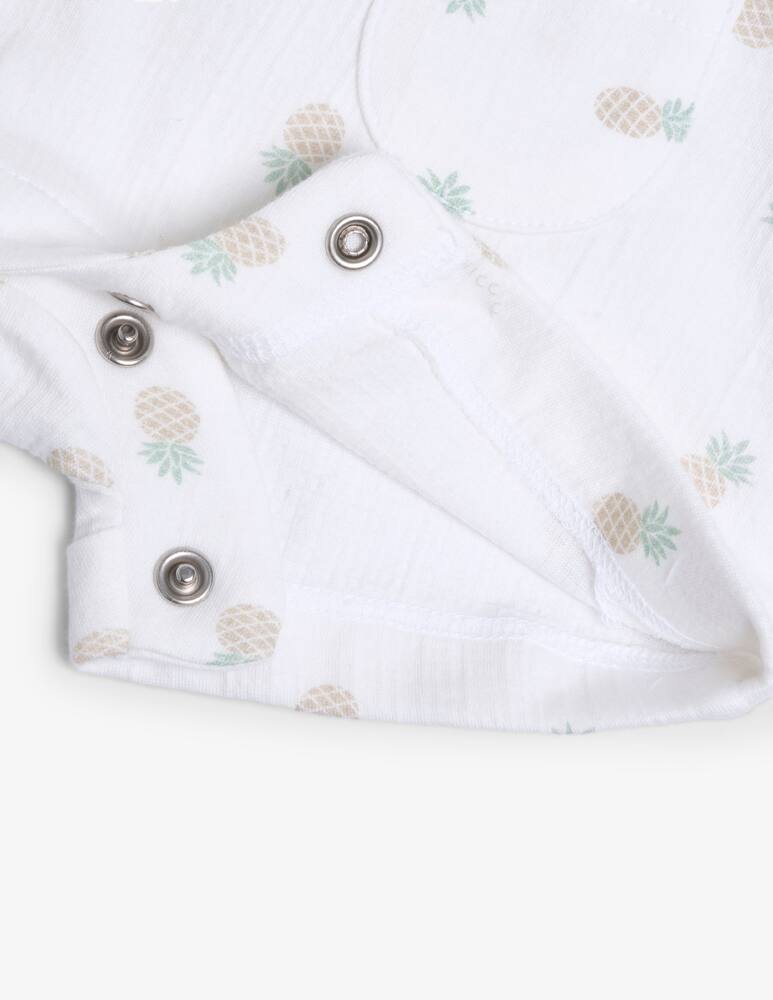 rinascente Chicco Pineapple playsuit