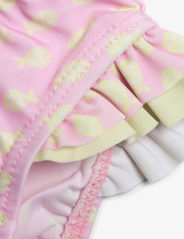 rinascente Chicco Fish print swim briefs