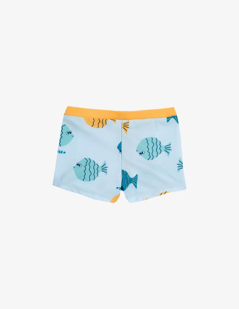 rinascente Chicco Fish print swim shorts