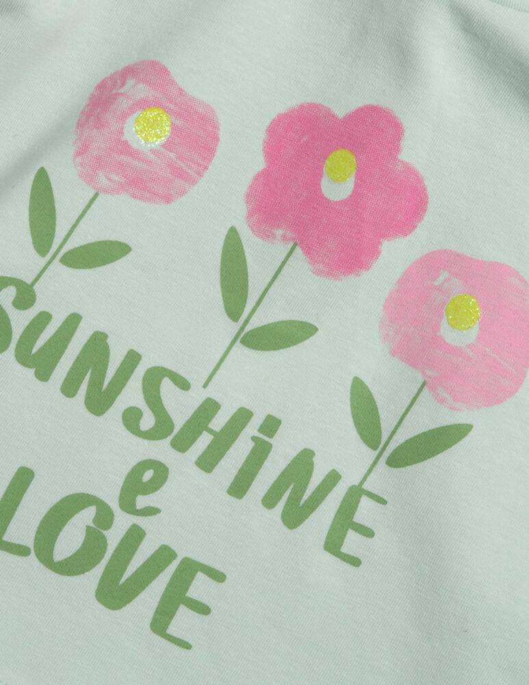 rinascente Chicco T-shirt stampa floreale