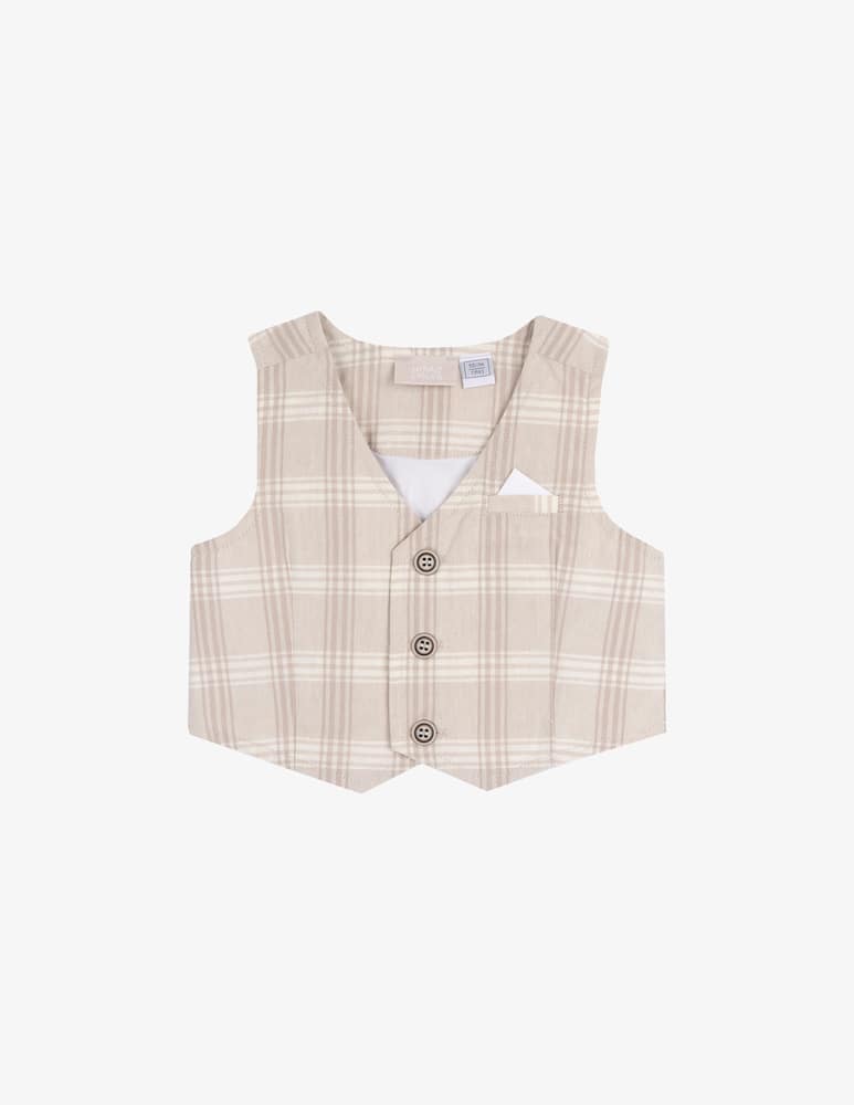 Chicco Plaid check vest - picture 1 Chicco Plaid check vest - picture 1