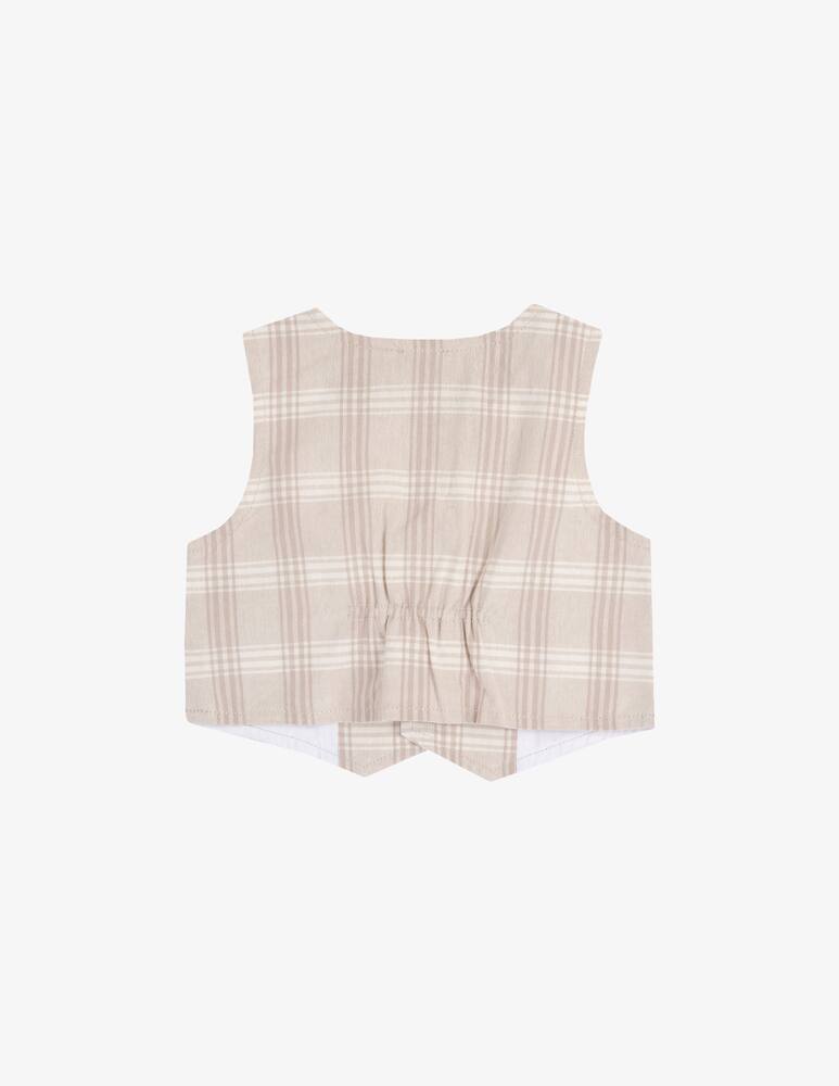 Chicco Plaid check vest - picture 2 Chicco Plaid check vest - picture 2