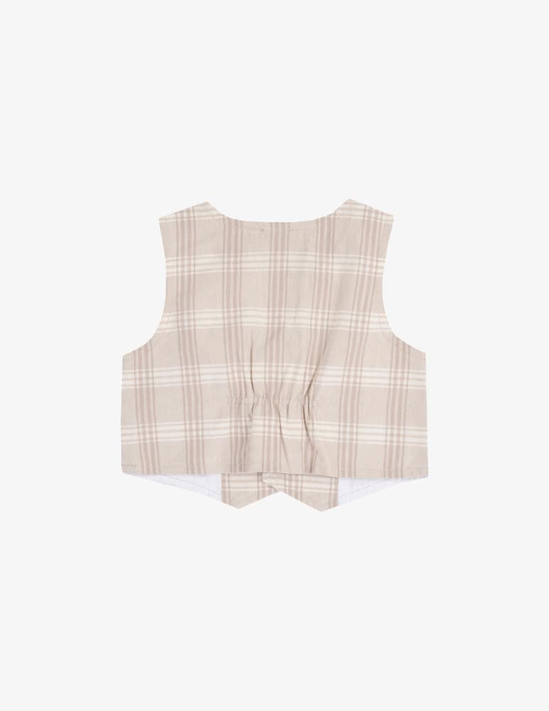 rinascente Chicco Gilet a quadri