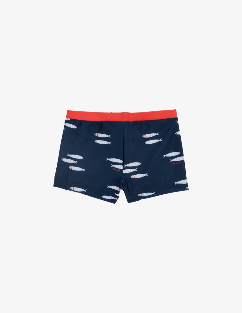 rinascente Chicco Fish pattern swim shorts