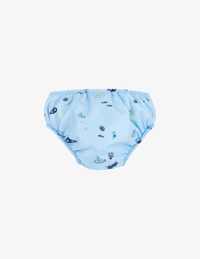 rinascente Chicco Sea print swim briefs