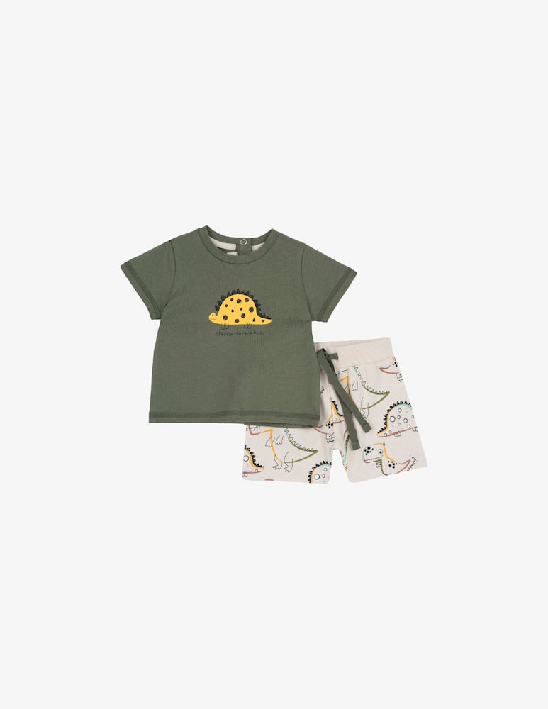 Chicco Dino t-shirt and shorts set - picture 1 Chicco Dino t-shirt and shorts set - picture 1