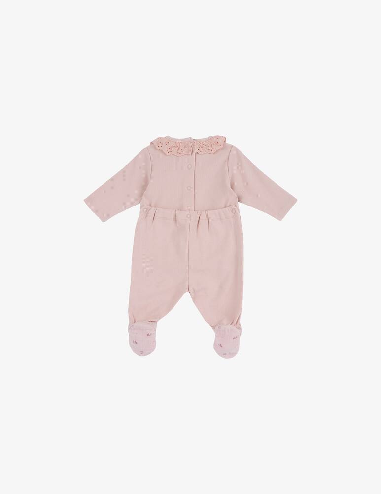 rinascente Chicco Ruffled collar sleepsuit