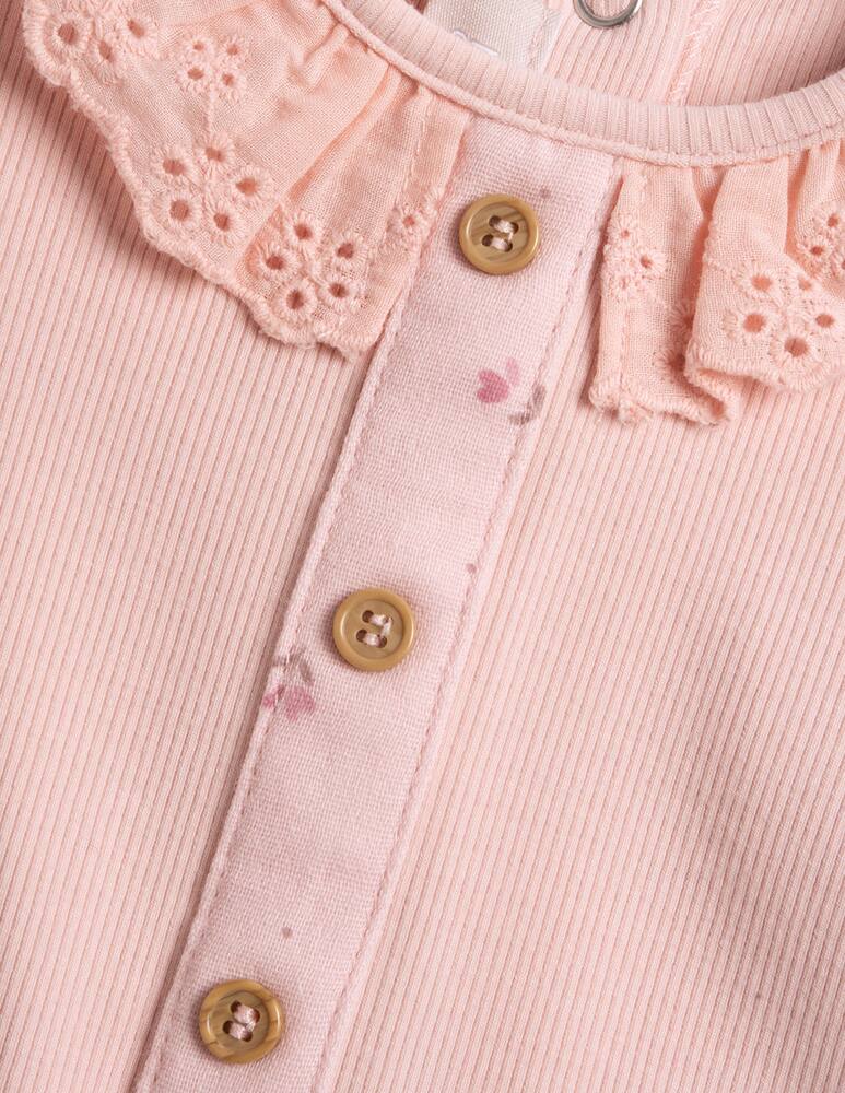 rinascente Chicco Ruffled collar sleepsuit