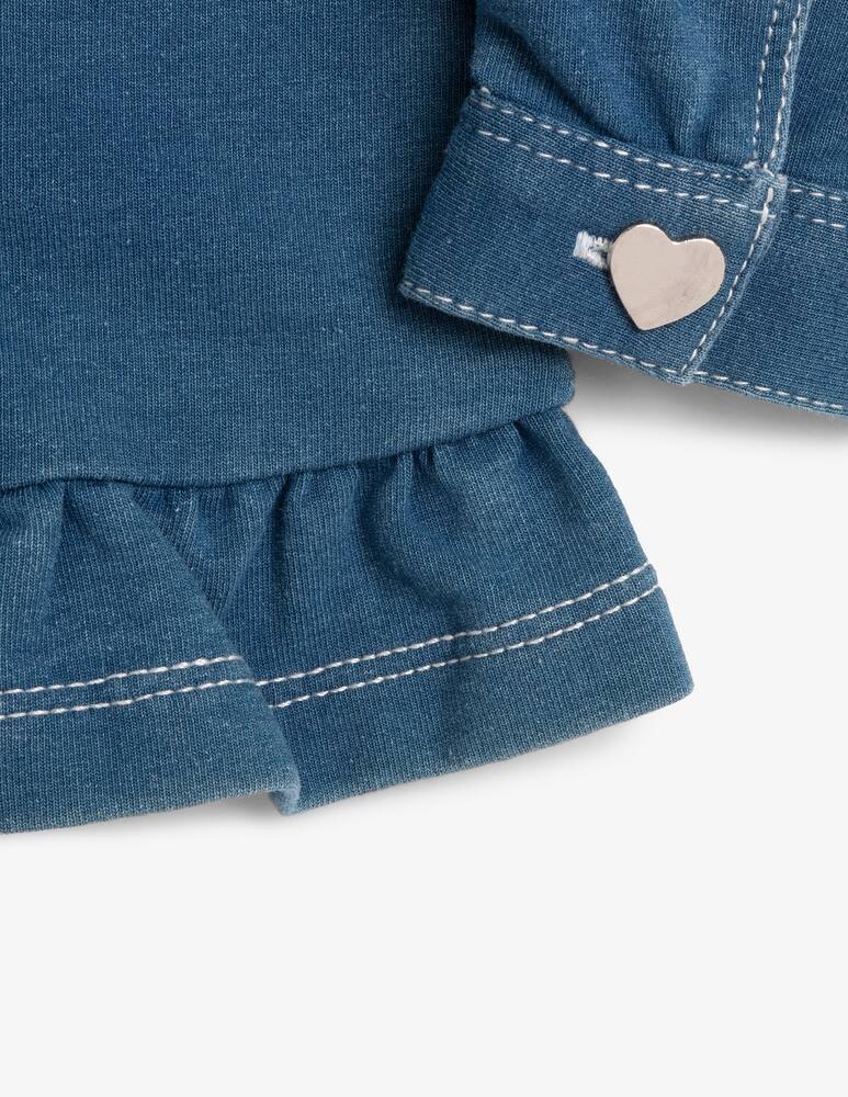rinascente Chicco Denim heart jacket