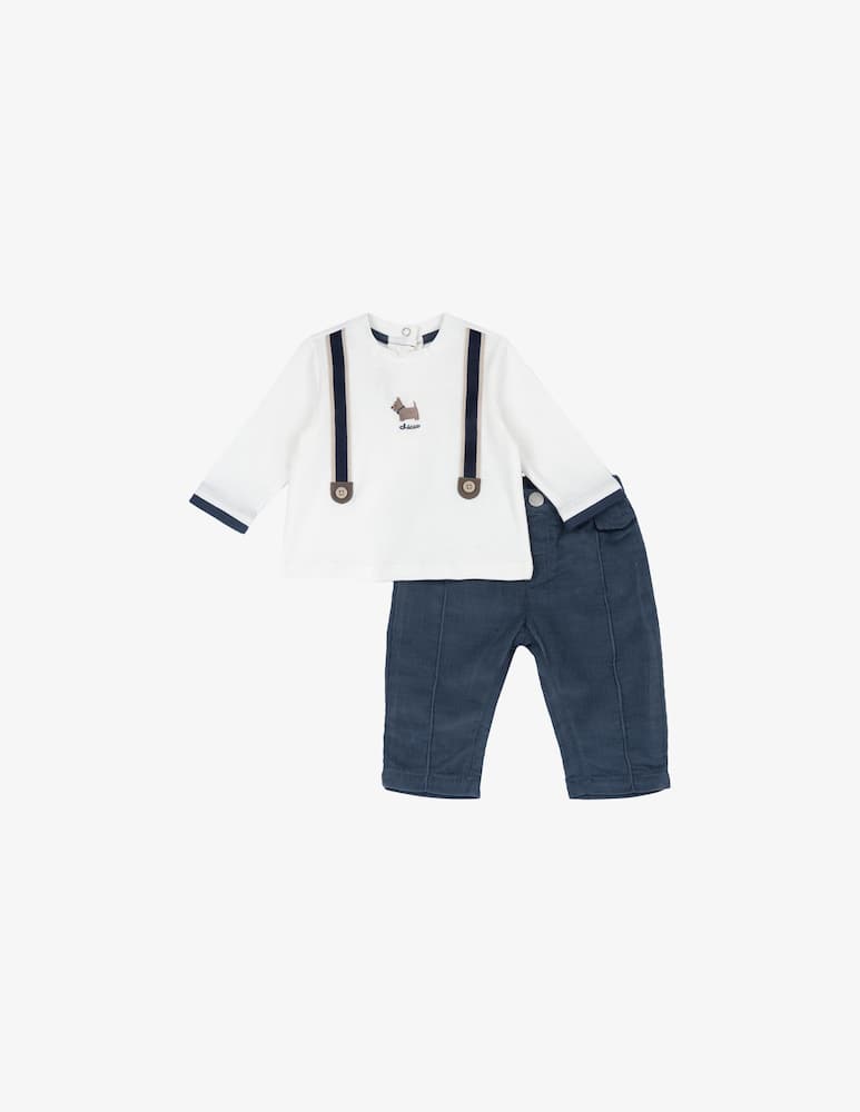 rinascente Chicco Set t-shirt e pantaloni