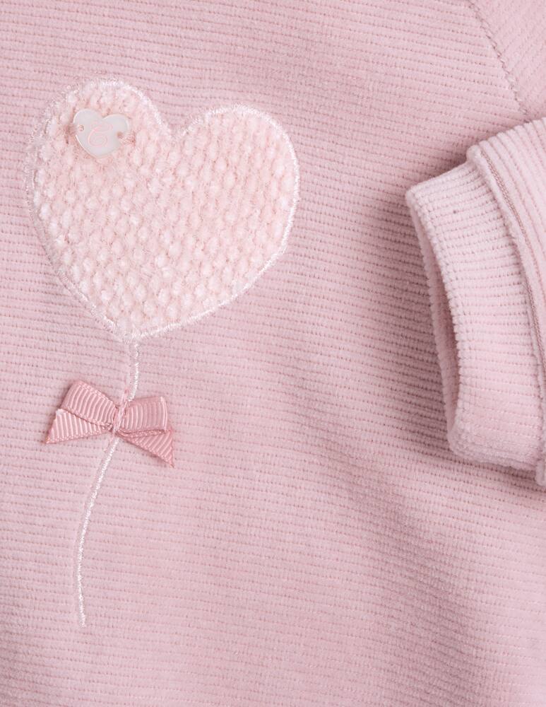 rinascente Chicco Heart applique bodysuite