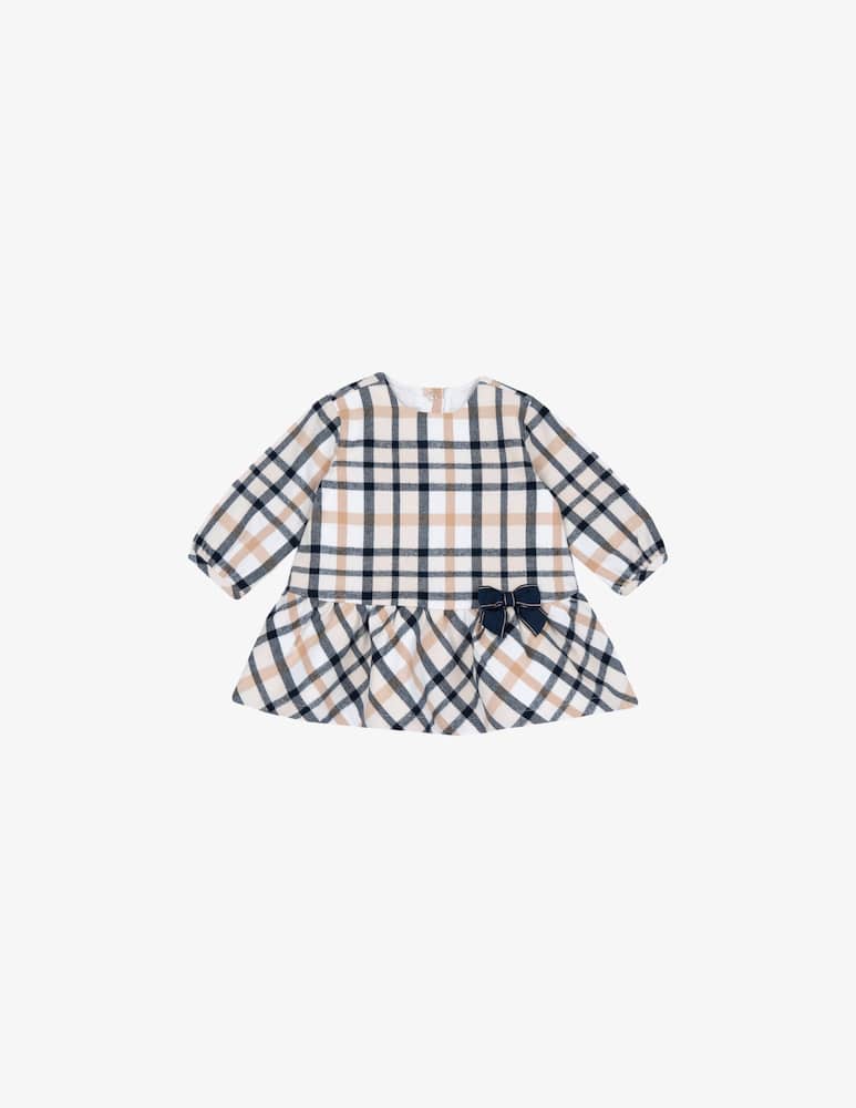 rinascente Chicco Plaid check dress