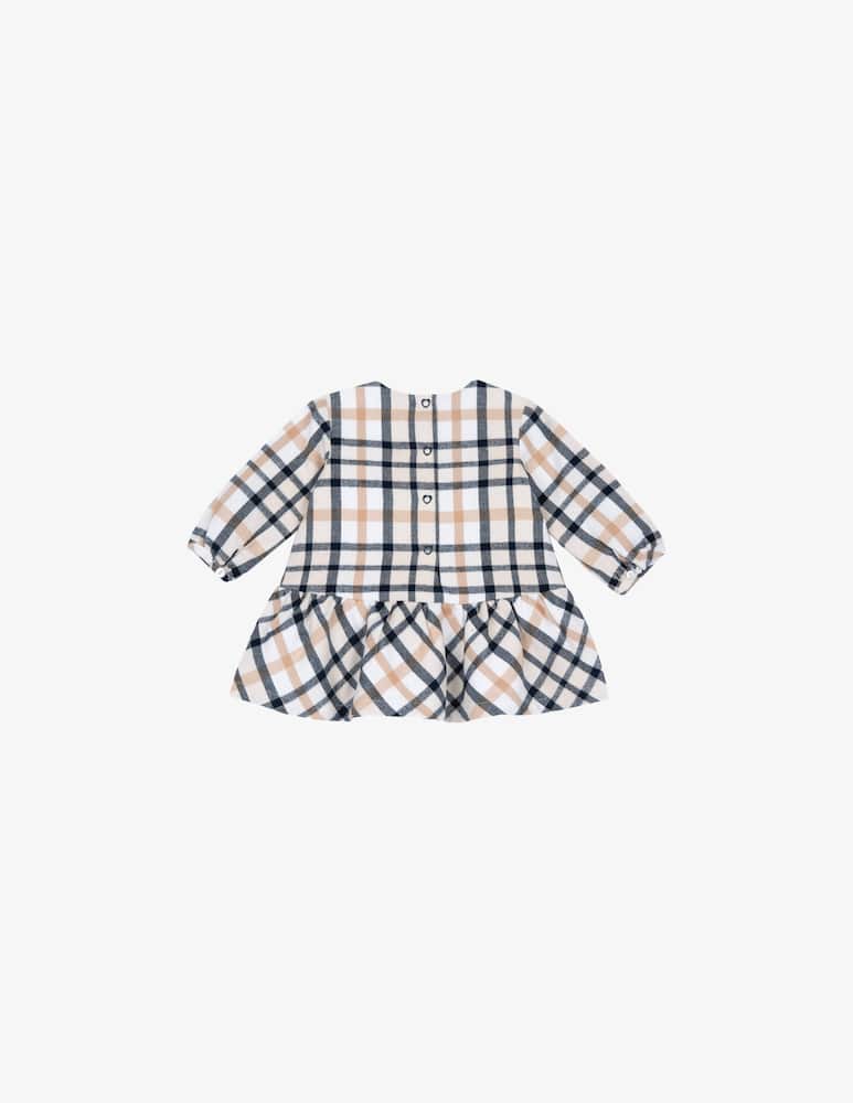 rinascente Chicco Plaid check dress