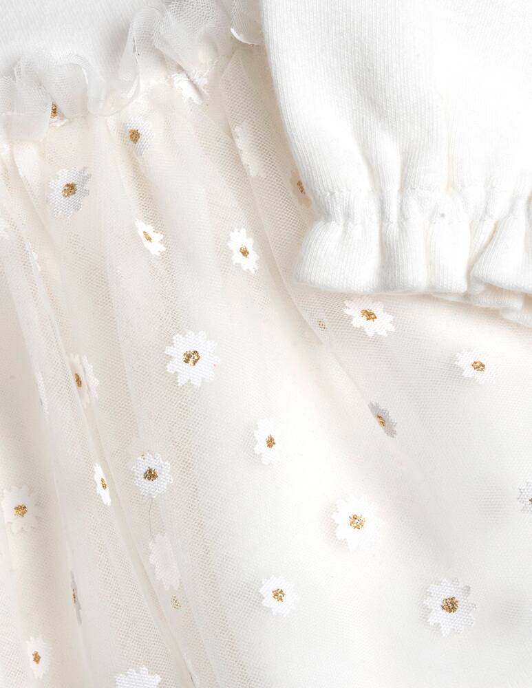 rinascente Chicco Floral collar dress