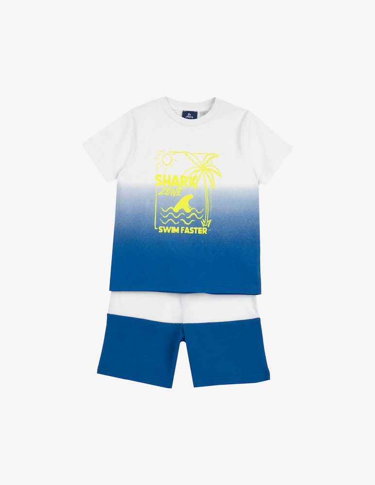 rinascente Chicco Set t-shirt e pantaloni corti