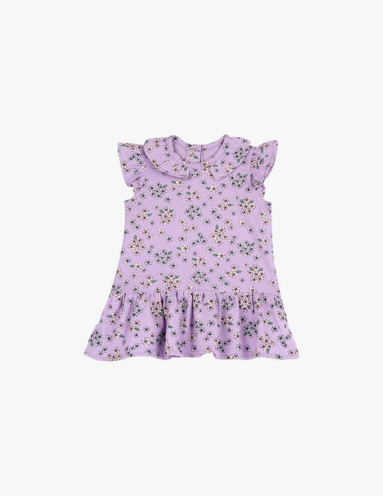 rinascente Chicco Floral ruffle dress