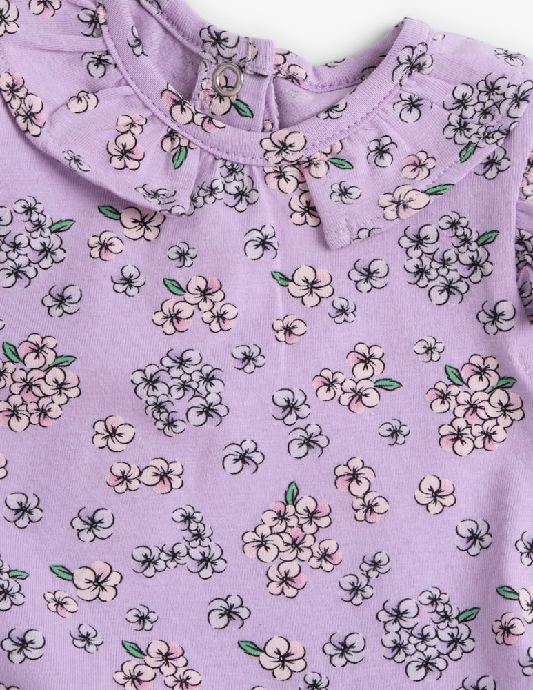 rinascente Chicco Floral ruffle dress