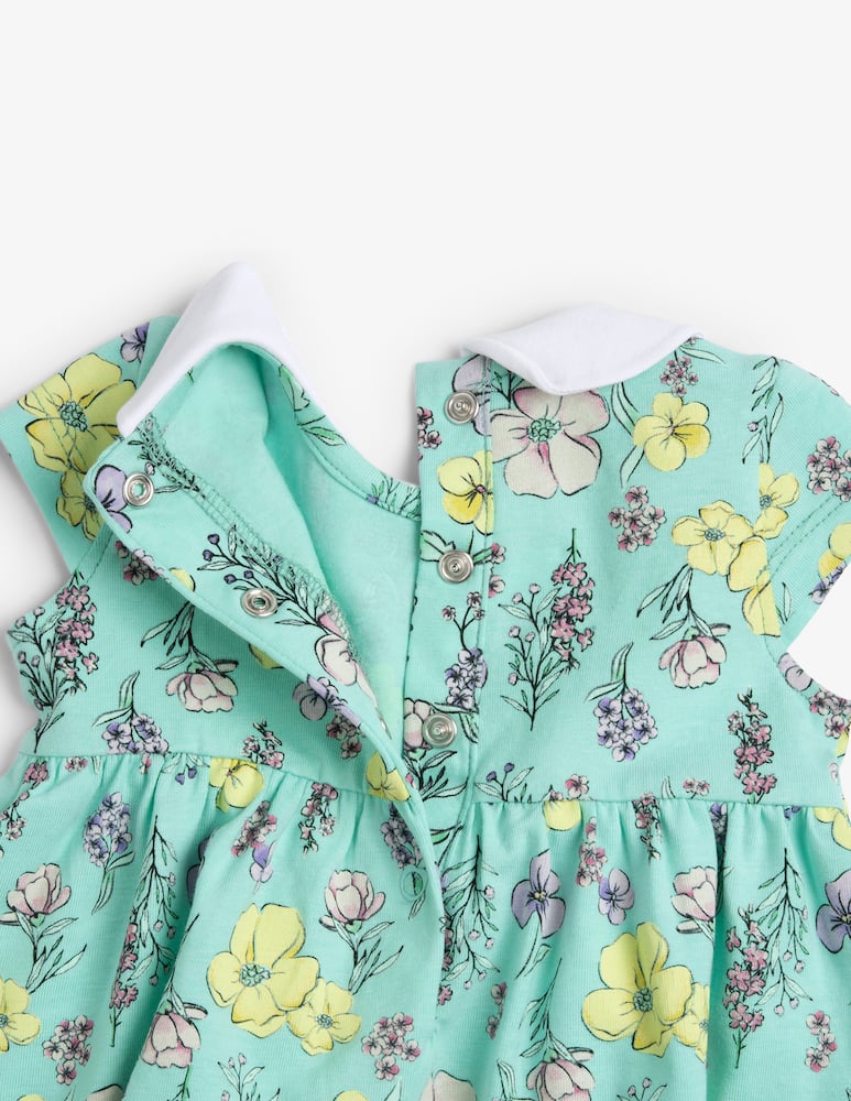 rinascente Chicco Abito manica corta floral