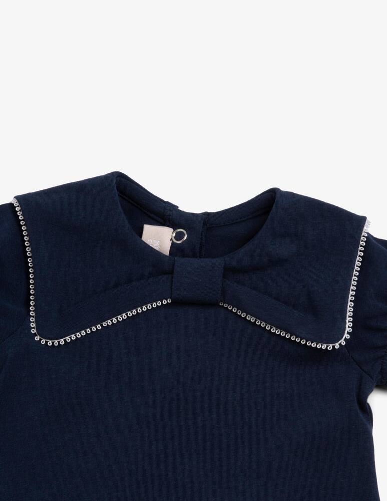 rinascente Chicco Sailor collar t-shirt