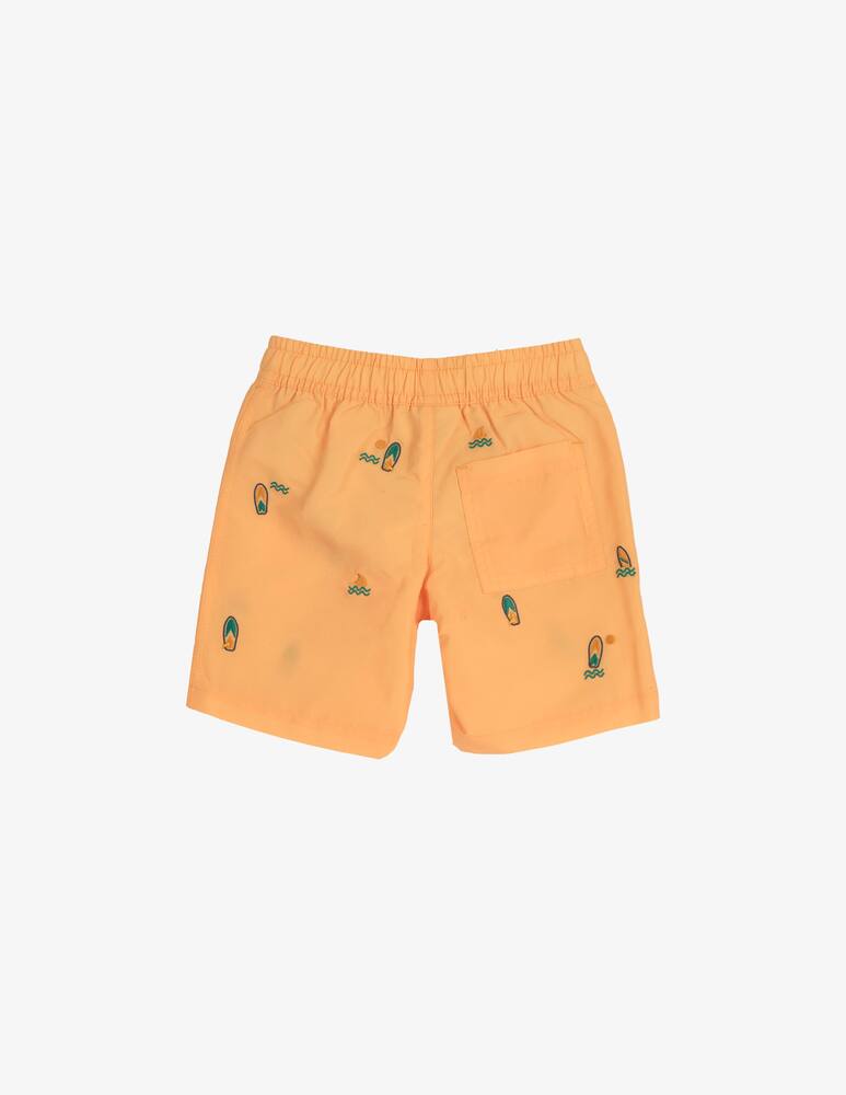 rinascente Chicco Surfboard print swim shorts