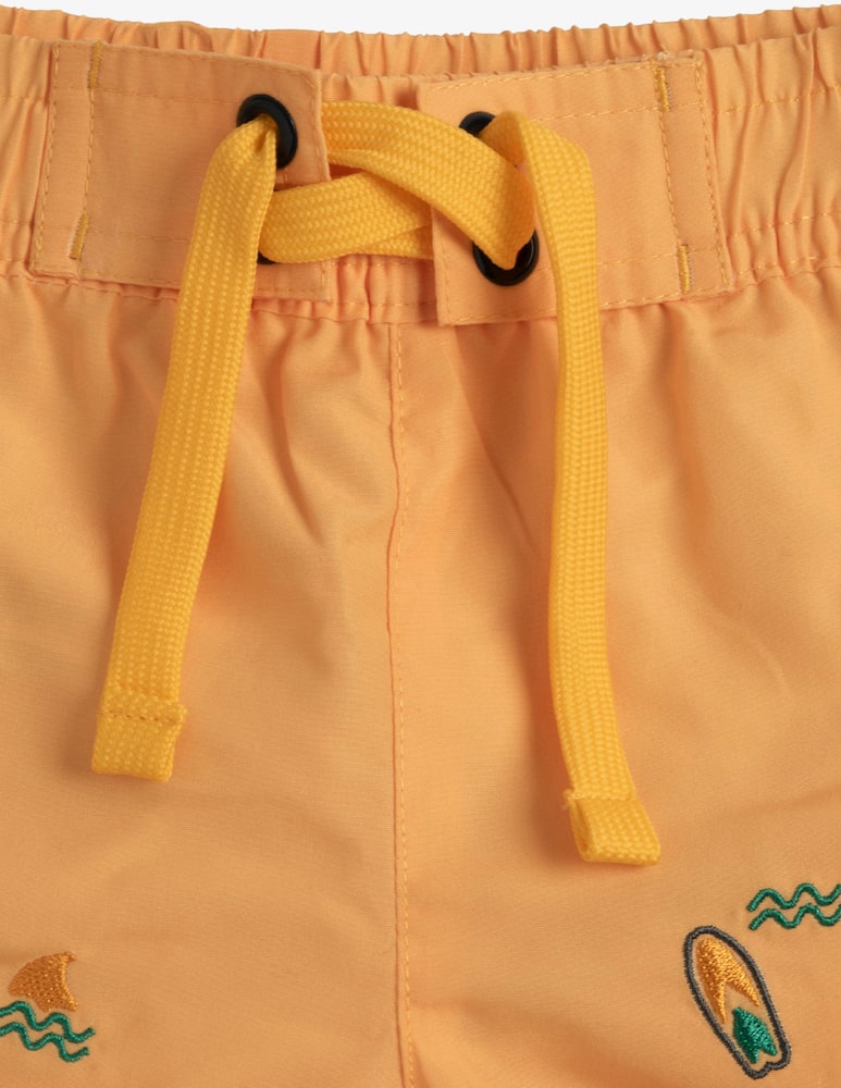 rinascente Chicco Surfboard print swim shorts