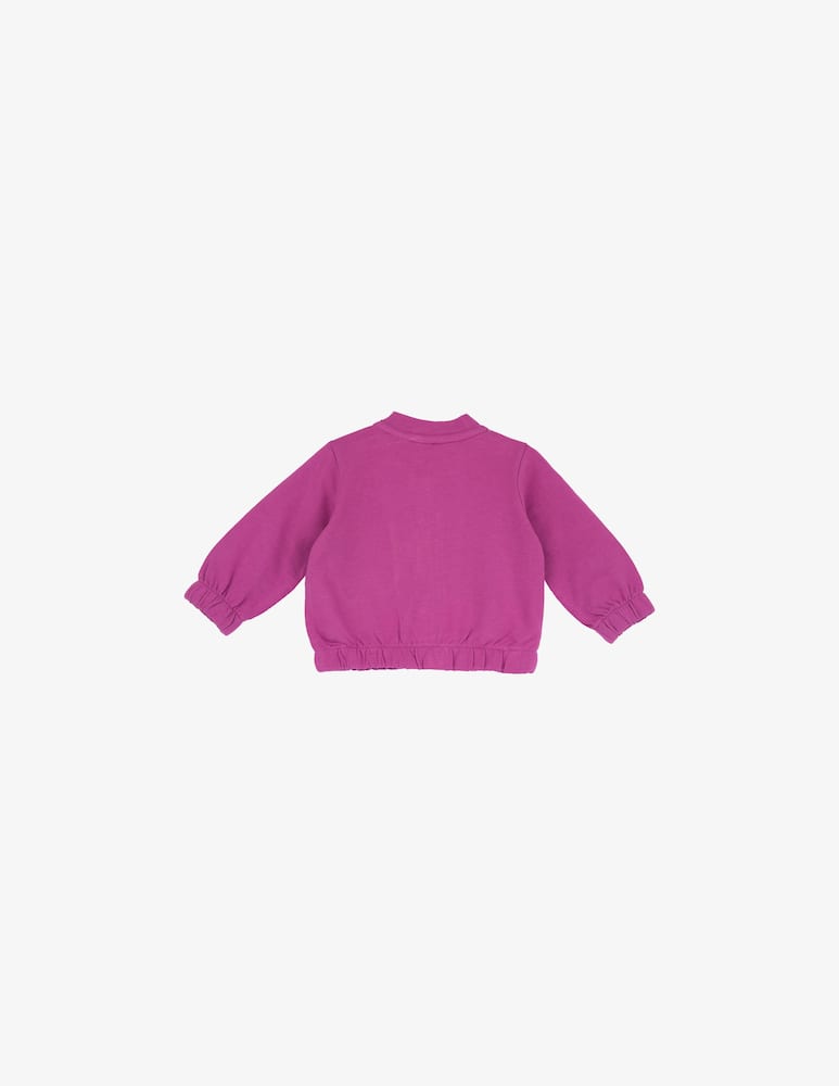 Chicco Cardigan con zip e fiore - immagine 2