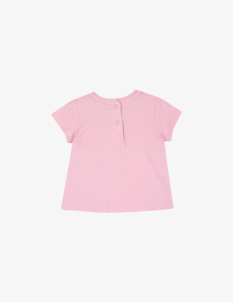 Chicco T-shirt fiori con scritte - immagine 2