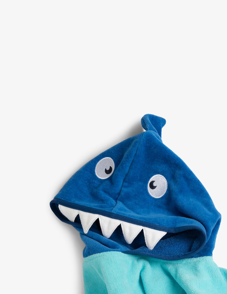 rinascente Chicco Shark hooded towel