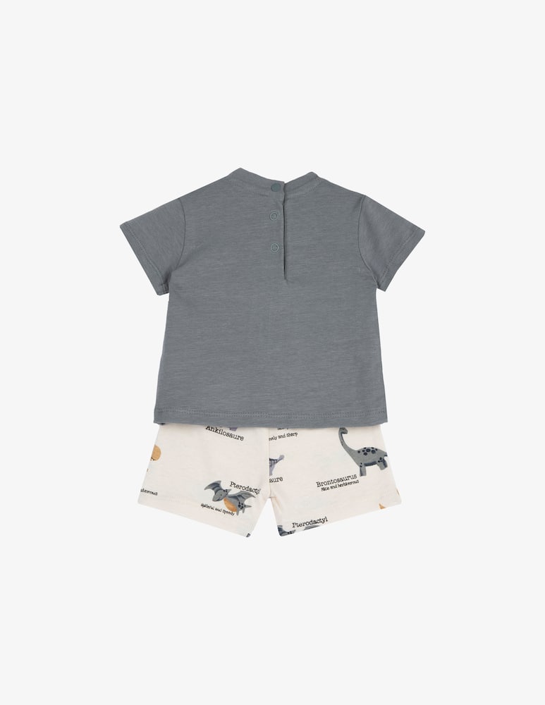 rinascente Chicco Set t-shirt e pantaloni dinosauri