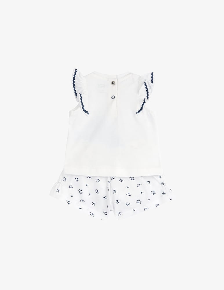 Chicco Whale print t-shirt set - picture 3